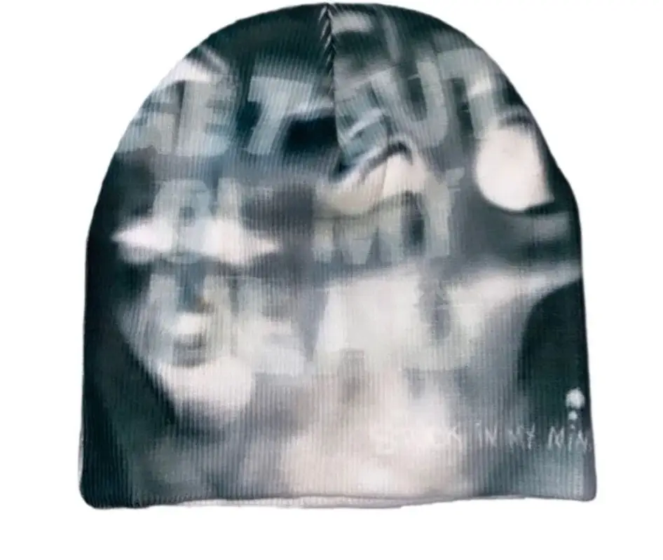 Stuck In My Mind "Get Out My Head" Fleece Beanie Hat $30