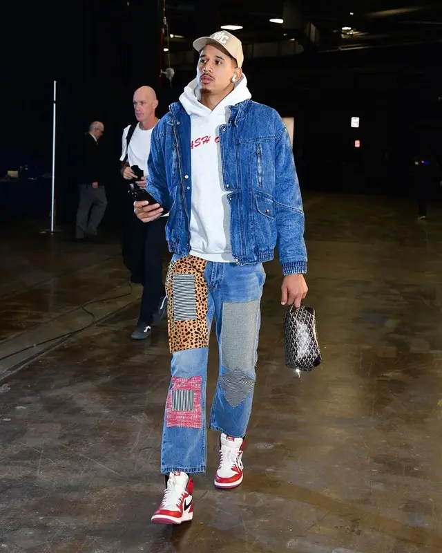 Juan Toscano-Anderson outfit in Isabel Marant, 2022