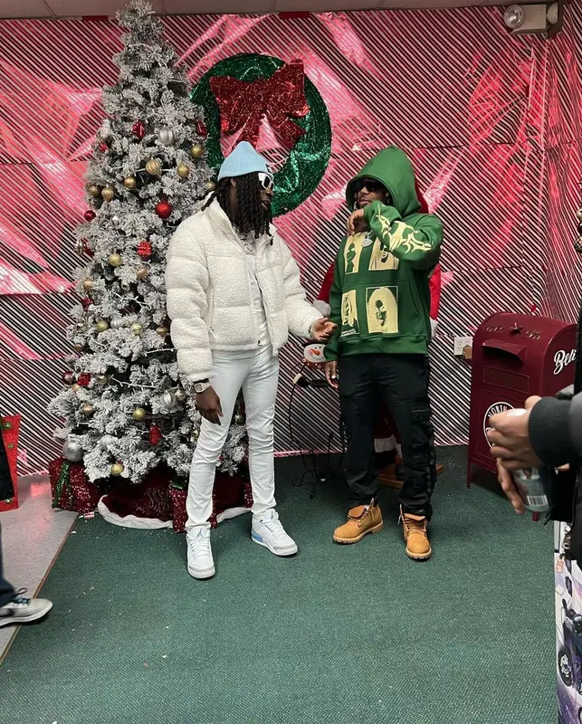 SleazyWorld Go outfit in The North Face, Purple Brand, and Jordan, 2022