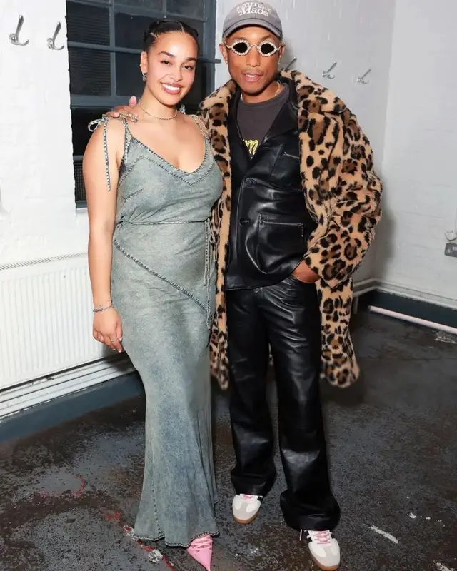 Pharrell Williams outfit in Tiffany&Co, Human Made, and Girls Don't Cry, 2022