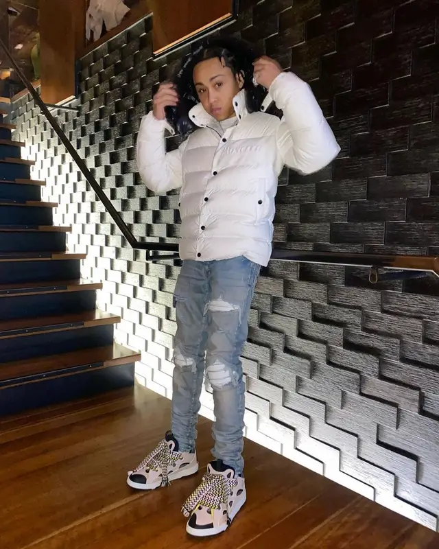 Stunna Gambino outfit in Moncler, Amiri, and Lanvin, 2022