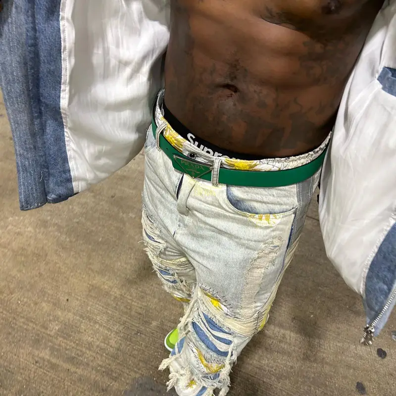 Sauce Walka outfit in Who Decides War, Nike, and Prada, 2022