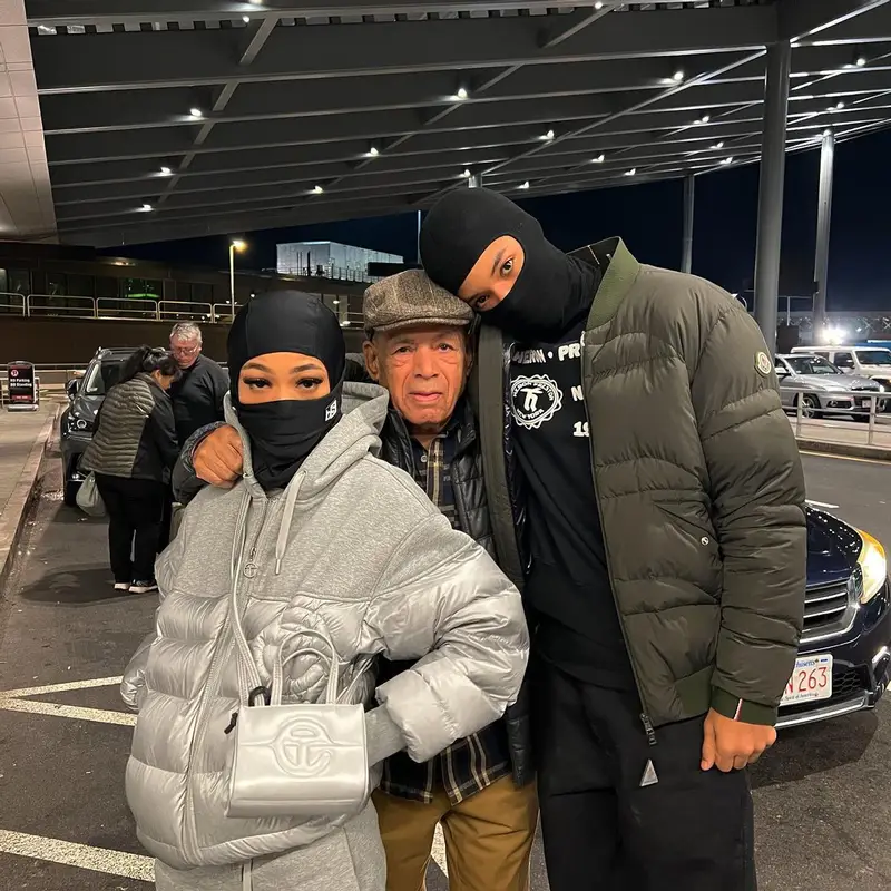 Coi Leray outfit in Telfar, Nike, and Drake Merch, 2022