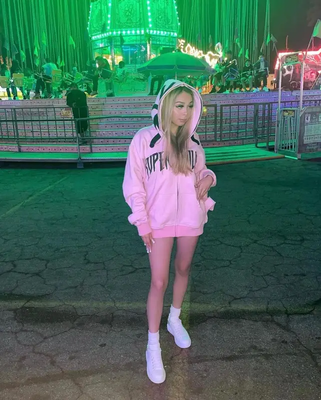 Britney outfit in Supervillain, 2022