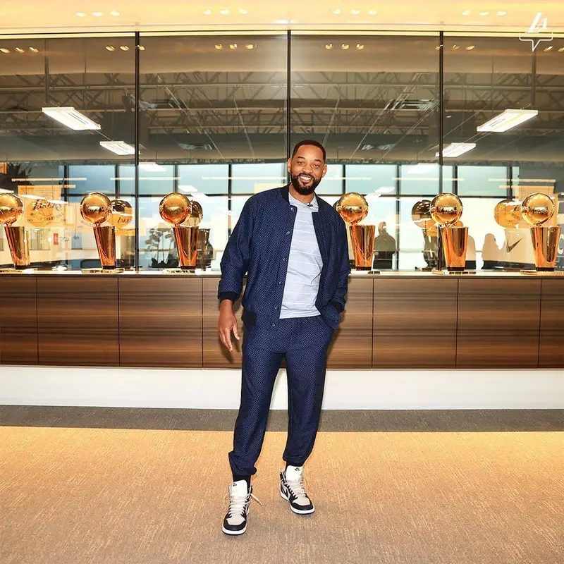 Will Smith outfit in June79 and Nike, 2022