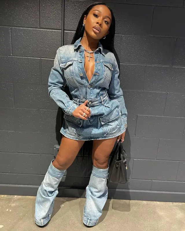 Jayda Wayda outfit in Givenchy, Hermes, and Bstroy, 2022