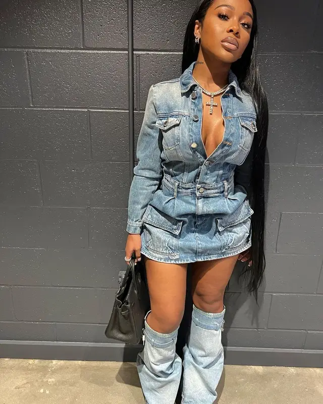 Jayda Wayda outfit in Givenchy, Hermes, and Bstroy, 2022