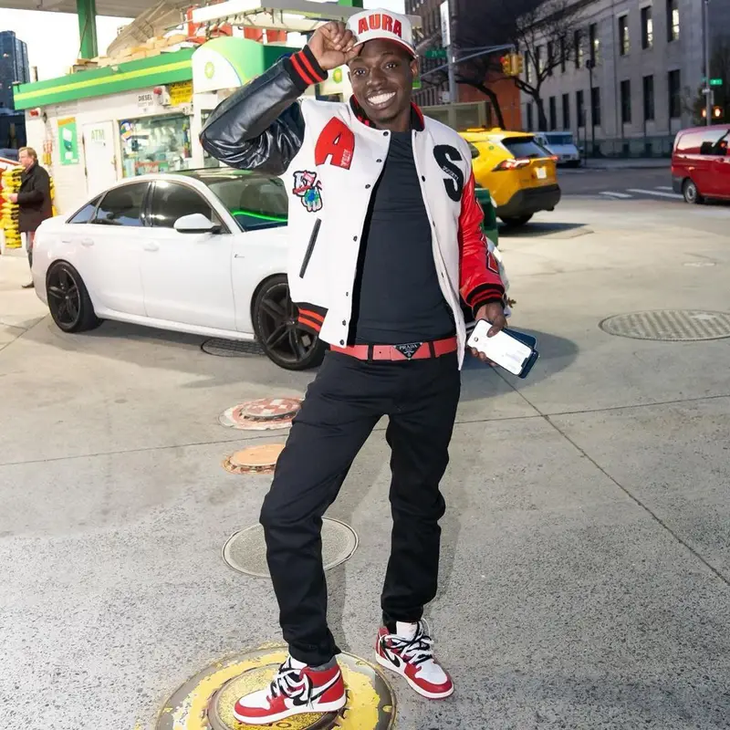 Bobby Shmurda outfit in Monfrere, Nike, and Prada, 2022