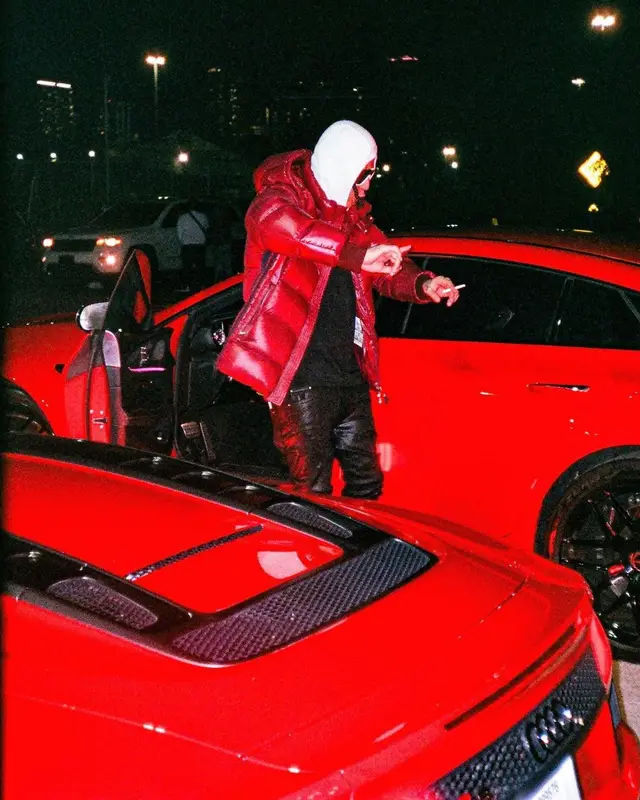 Sosmula outfit in Amiri, Timberland, and Moncler, 2022