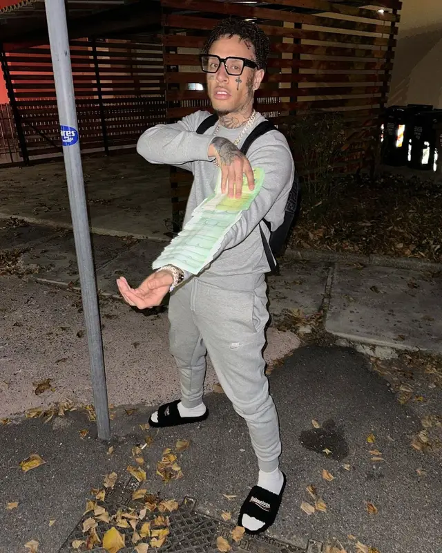 MamboLosco outfit in Nike, Fendi, and Louis Vuitton, 2022
