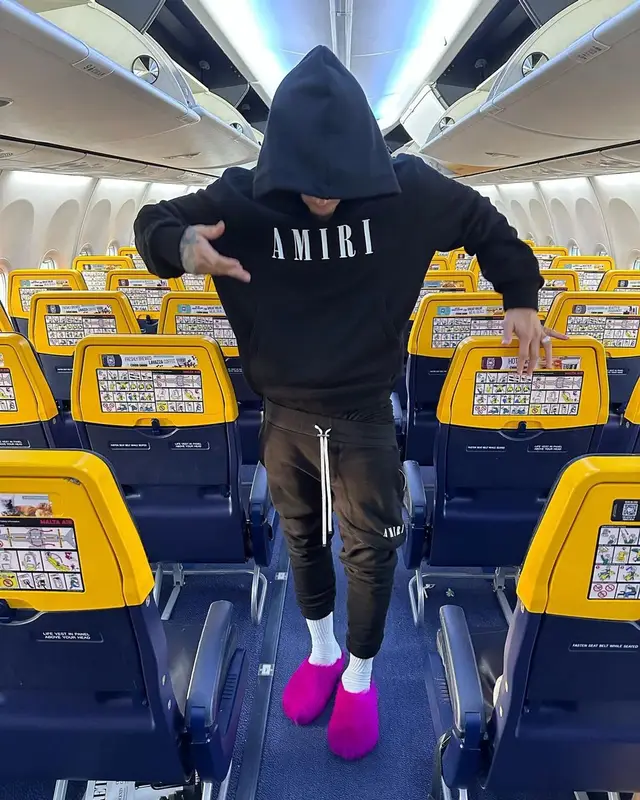 MamboLosco outfit in Amiri and Marni, 2022