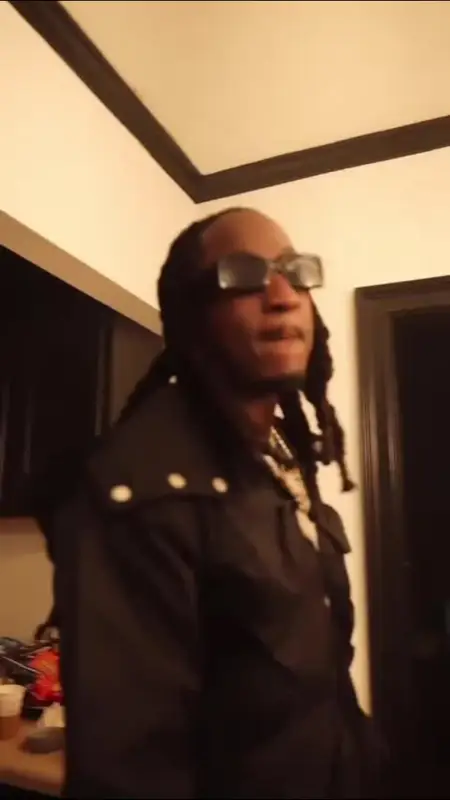 K Camp outfit in Fly Under Pressure, 2022