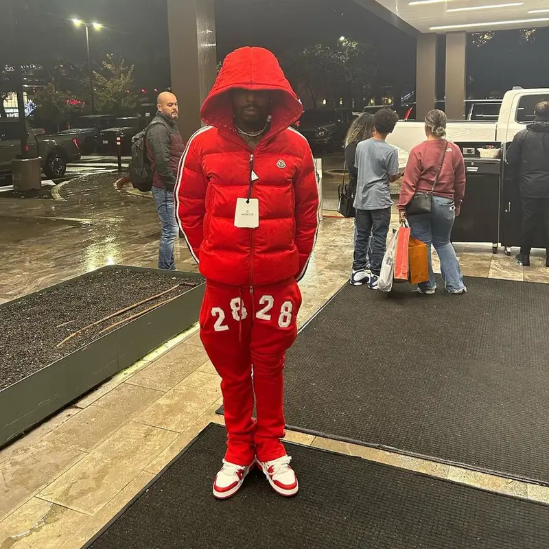 Sauce Walka outfit in Moncler, 2828 Studios, and Louis Vuitton, 2022
