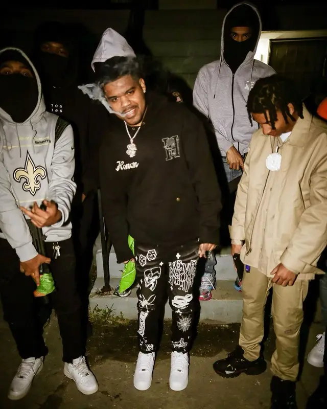 OG 3Three outfit in Honor The Gift, Never Broke Again, and Nike, 2022
