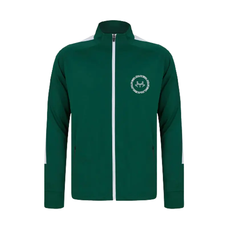 JLingz Circular Logo Track Emerald Green Top $54