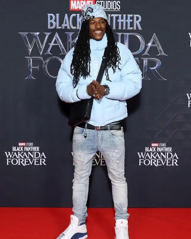 Cheu-B outfit in Trapstar, Jordan, and Versace, 2022