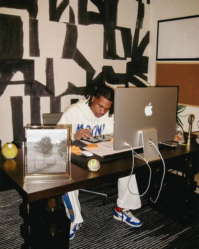 Lil Baby outfit in Marni, Kapital, and Union Los Angeles, 2022