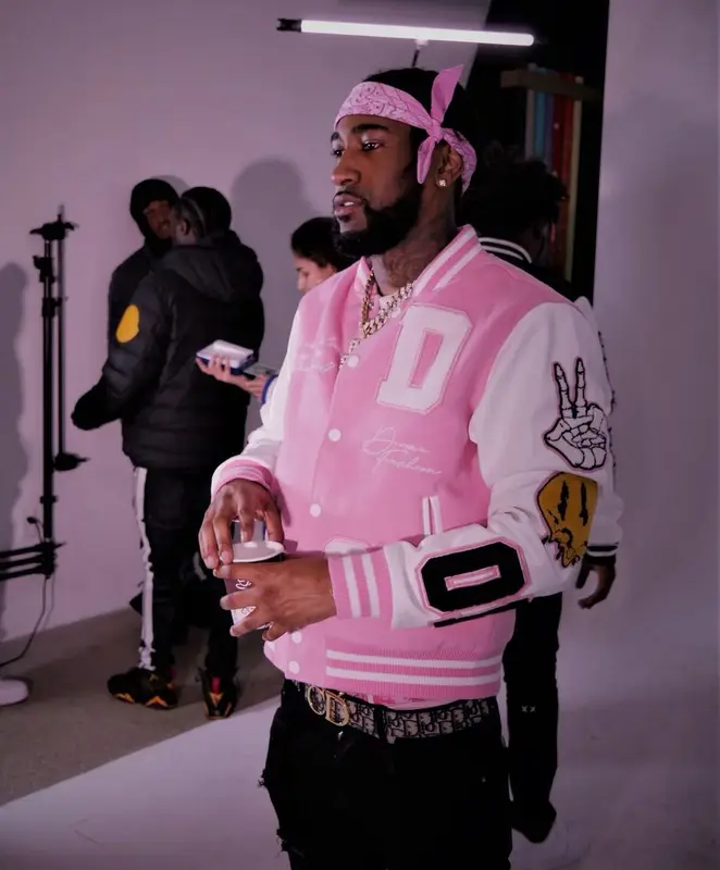 Ron Suno outfit in Divine Fashion, Amiri, and Dior, 2022