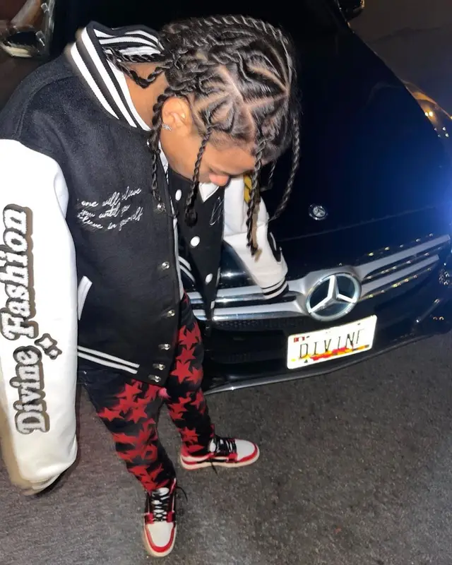 DD Osama outfit in Divine Fashion, Chemist, and Amiri, 2022