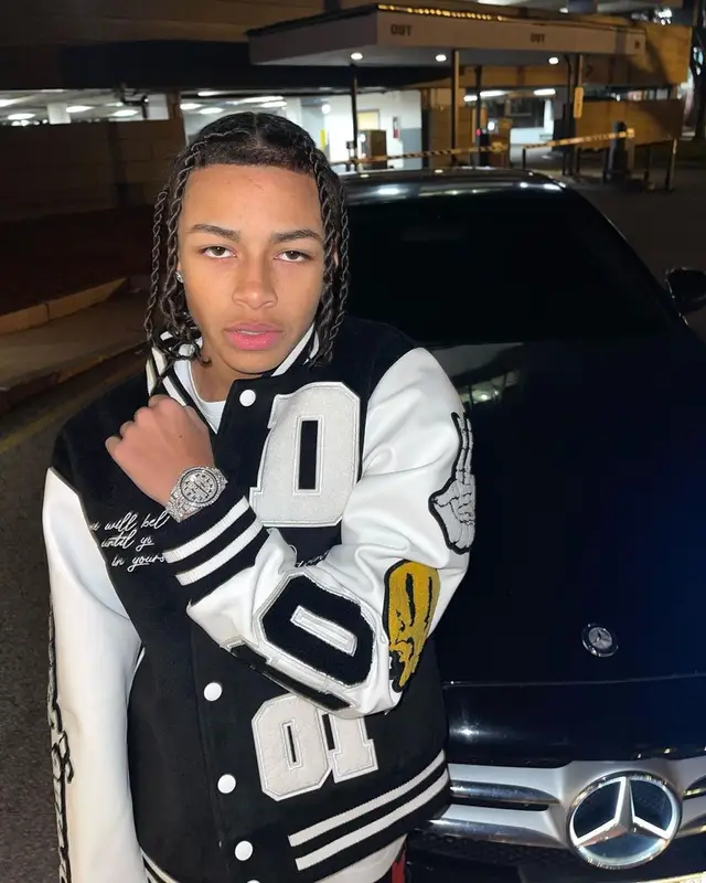 DD Osama outfit in Divine Fashion, Chemist, and Amiri, 2022