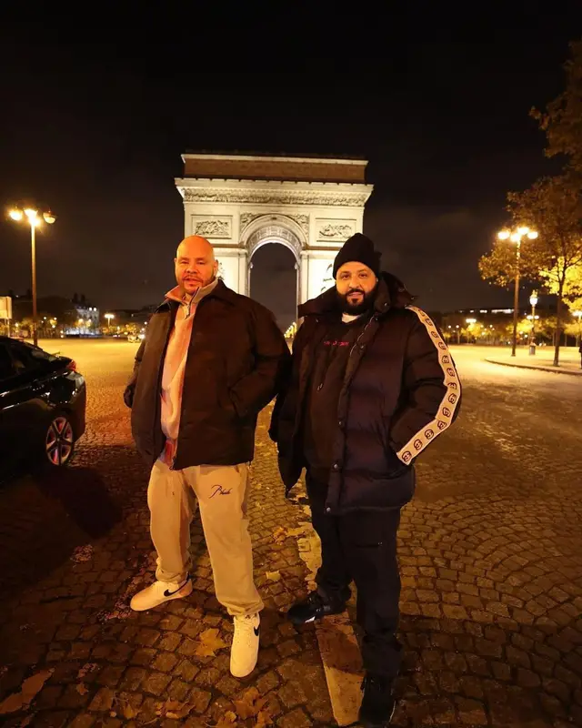 Fat Joe outfit in Rhude and Nike, 2022