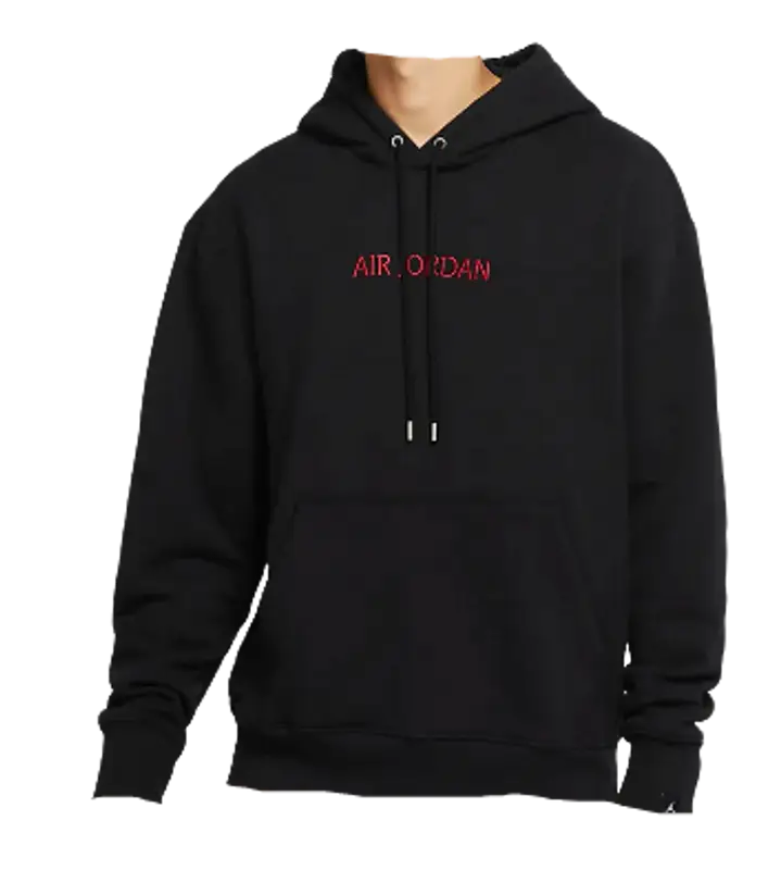 Jordan Black Fleece Hoodie $100