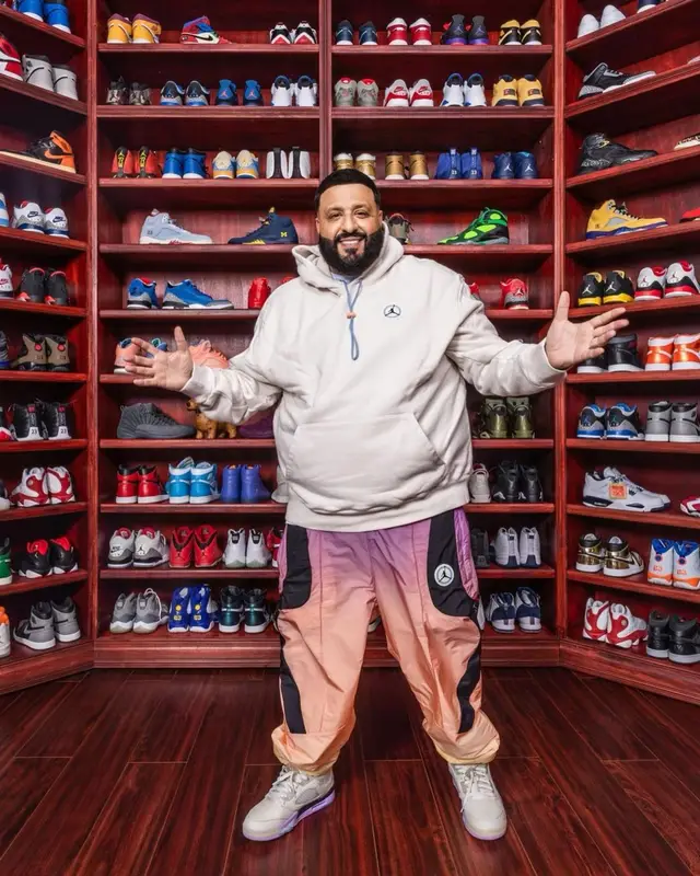 DJ Khaled outfit in Jordan and DJ Khaled Merch, 2022