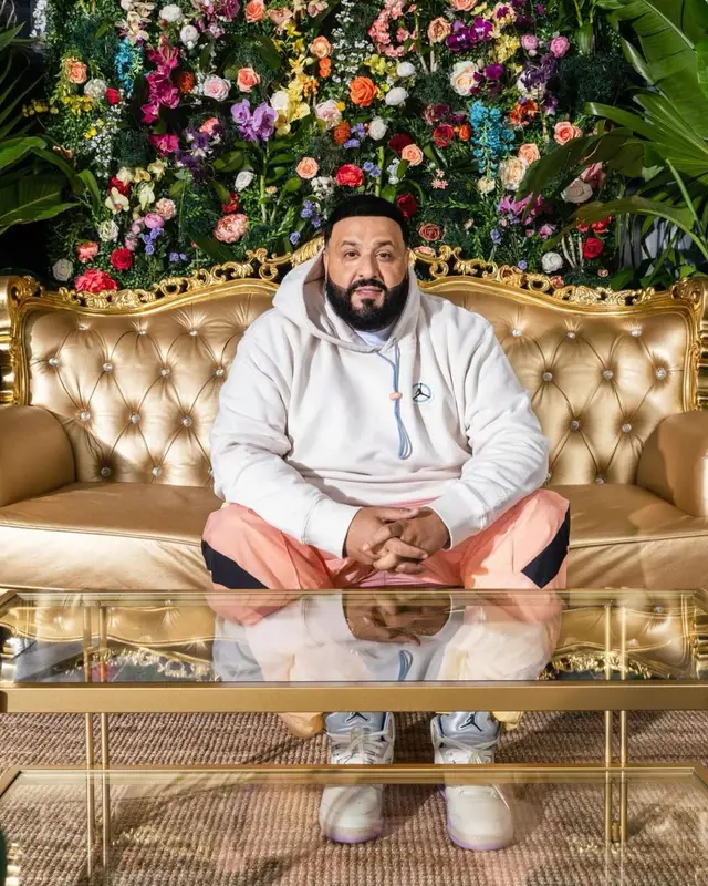 DJ Khaled outfit in Jordan and DJ Khaled Merch, 2022