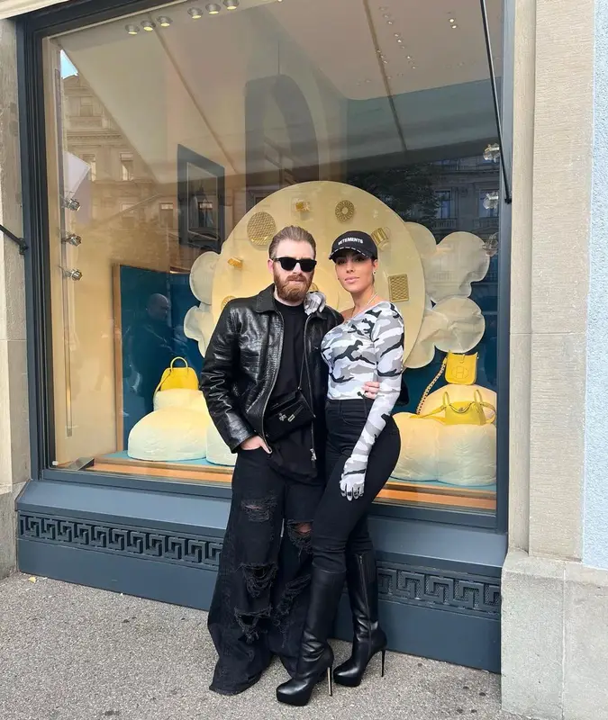 Georgina Rodriguez outfit in Balenciaga and Vetements, 2022