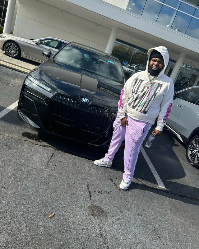 Big30 outfit in Vlone, Palm Angels, and Jordan, 2022