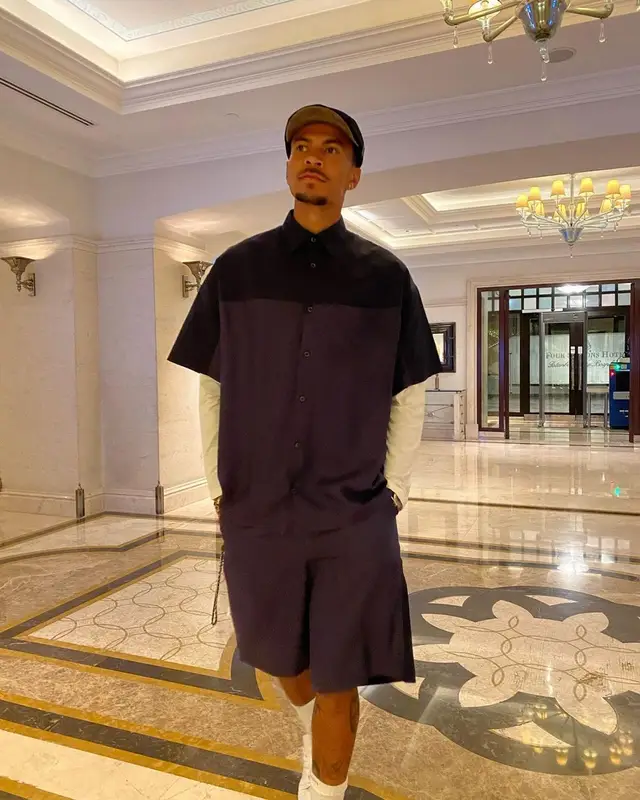 Dele Alli outfit in Prada, 2022