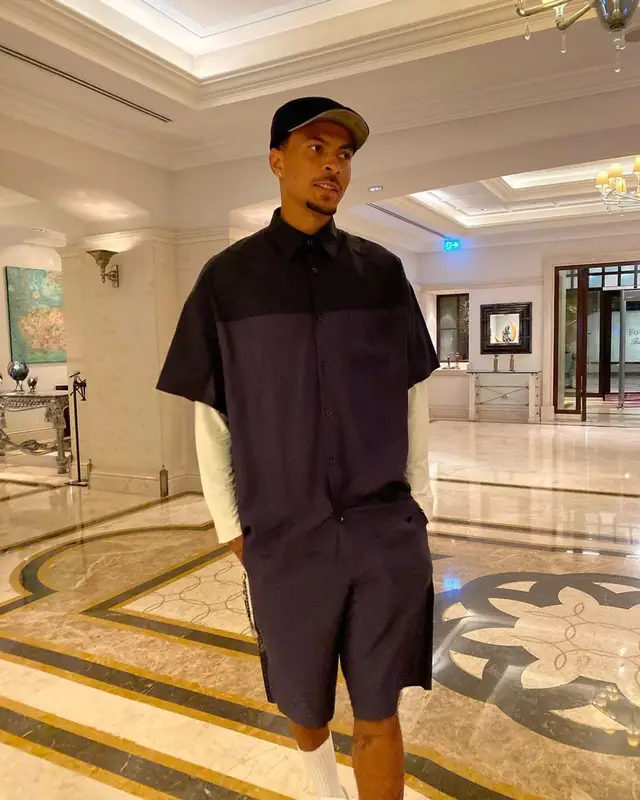 Dele Alli outfit in Prada, 2022