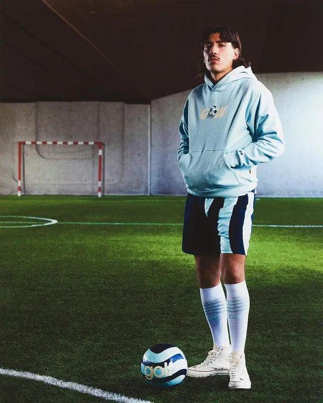 Hector Bellerin outfit in Golf Wang and Converse, 2022
