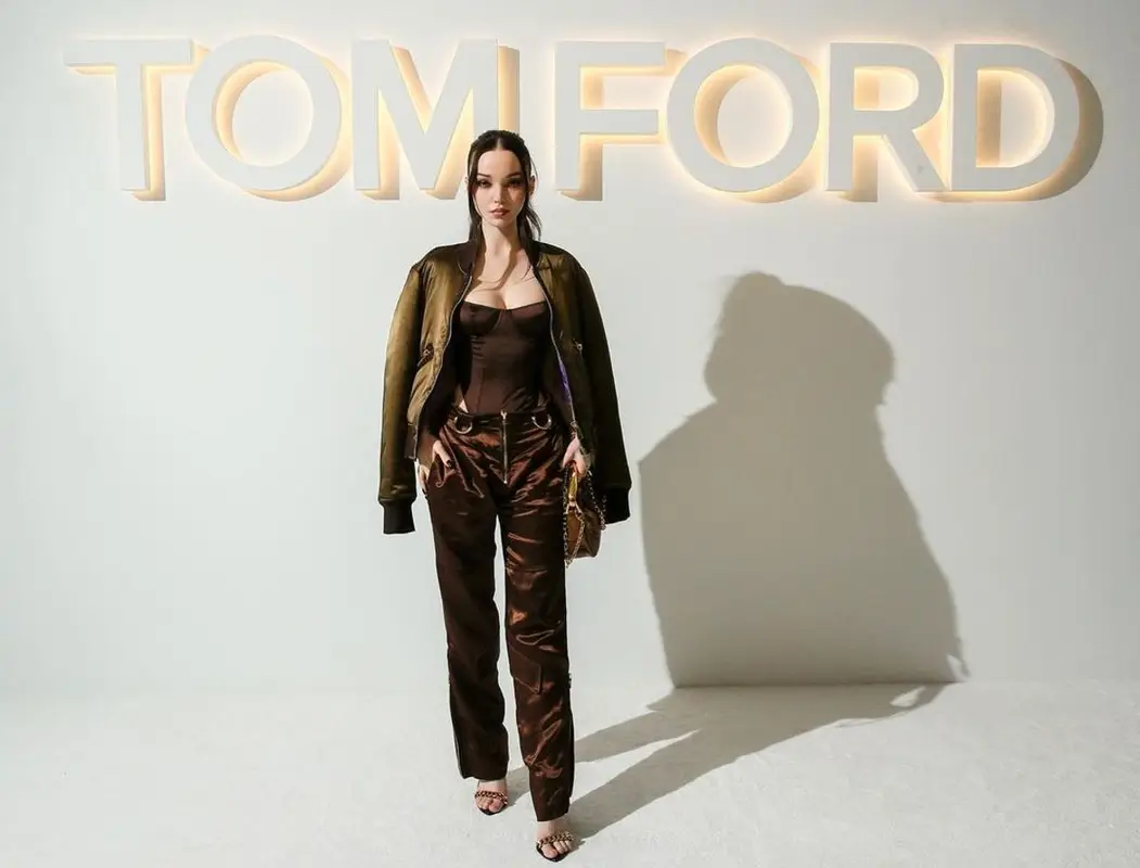 Dove Cameron outfit in Tom Ford, 2022