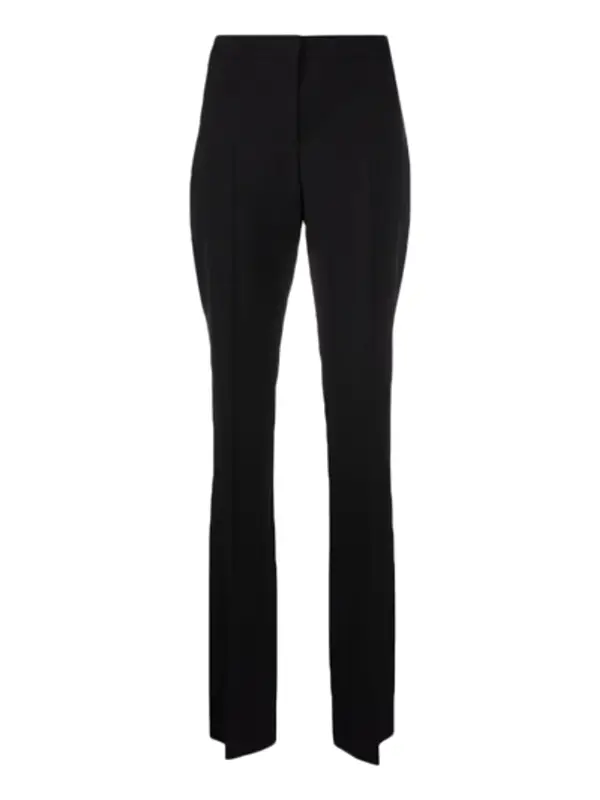 Alexander McQueen High Waisted Tailored Black Trousers $1390