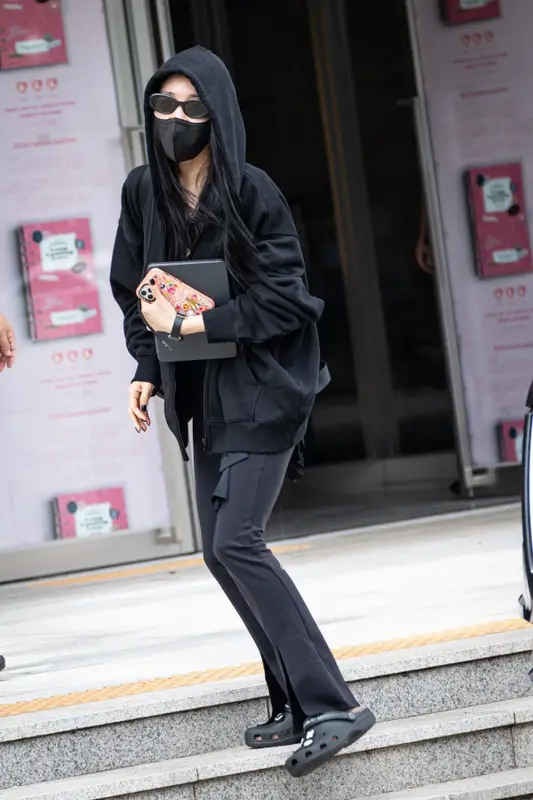 Tiffany Young outfit in Off-White, Alexander Wang, and Gentle Monster, 2022