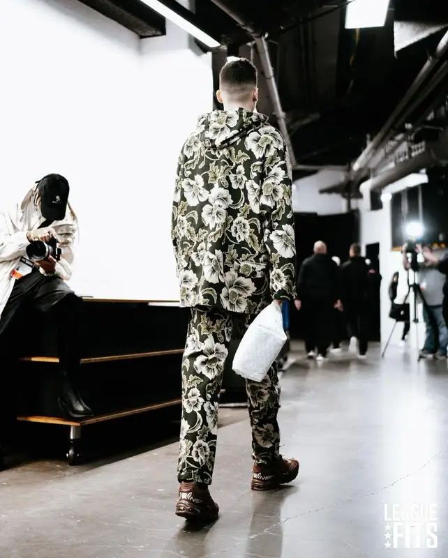 Tyler Herro outfit in Kenzo, Supreme, and Goyard, 2022