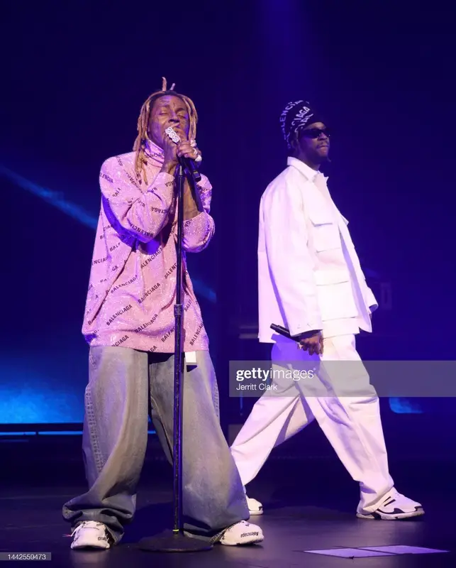 Lil Wayne outfit in Balenciaga, 2022