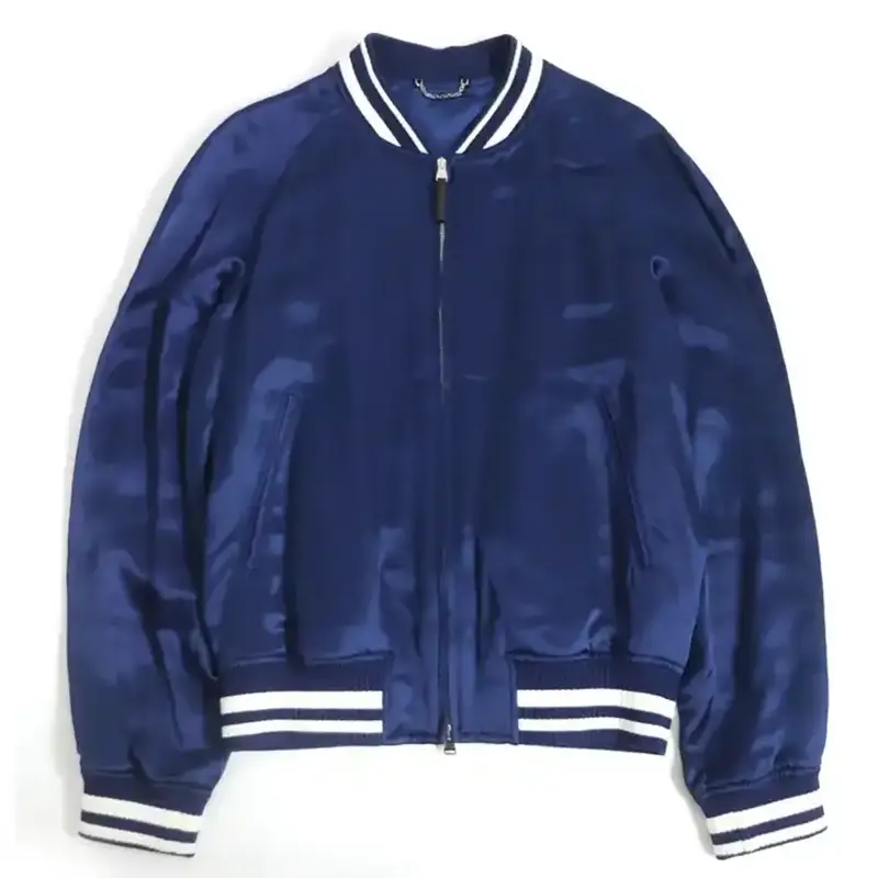Louis Vuitton Blue Bomber Jacket $1995