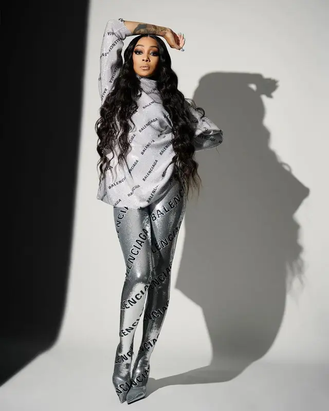 Monica outfit in Balenciaga, 2022