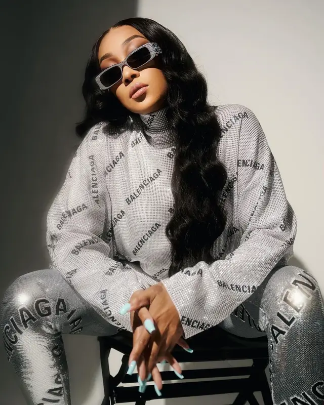 Monica outfit in Balenciaga, 2022