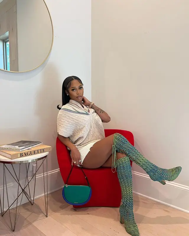 Dess Dior outfit in Y/Project, Isa Boulder, and JW Anderson, 2022