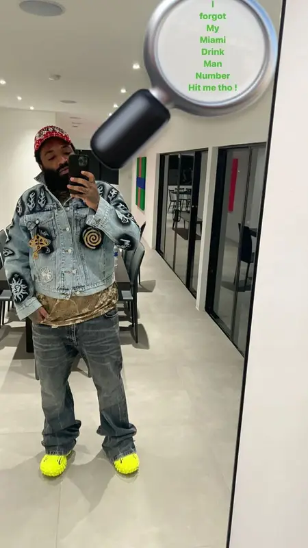 ASAP Bari outfit in Dries Van Noten, Chanel, and Stussy, 2022
