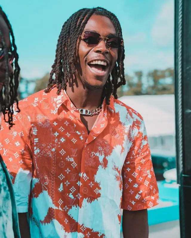 Koba Lad outfit in Louis Vuitton and Dior, 2022