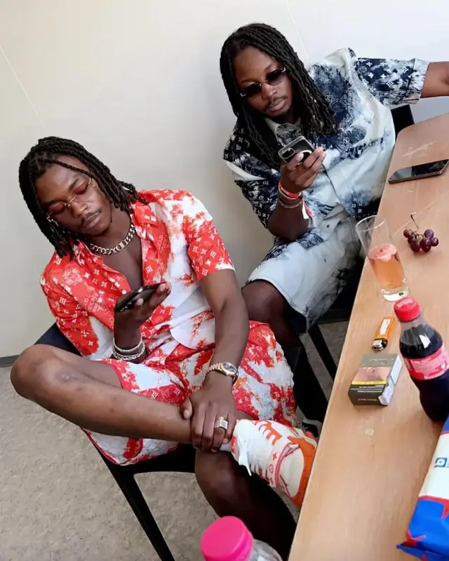 Koba Lad outfit in Louis Vuitton and Dior, 2022