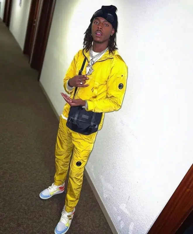 Koba Lad outfit in Nike, Gucci, and C.P. Company, 2022