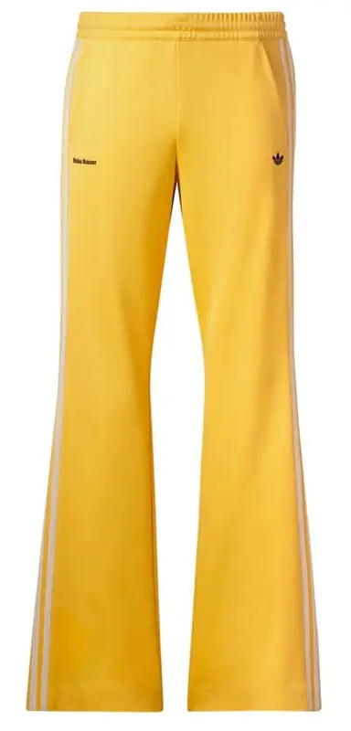 Adidas 80'S Straight-leg Striped Tech-Jersey Yellow/Brown Track Pants $250