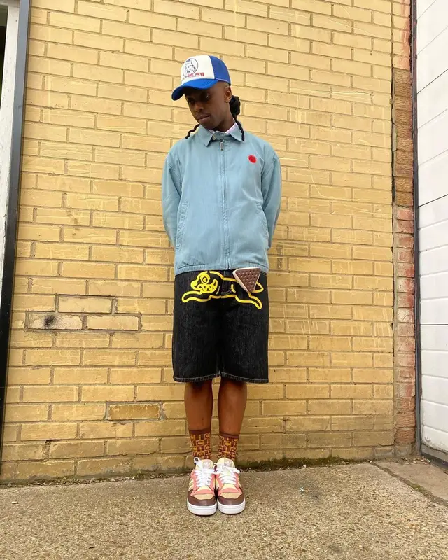 Sam Wise outfit in Adidas, IceCream, and Human Made, 2021