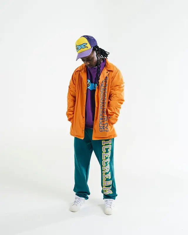 Sam Wise outfit in Adidas, IceCream, and Human Made, 2021