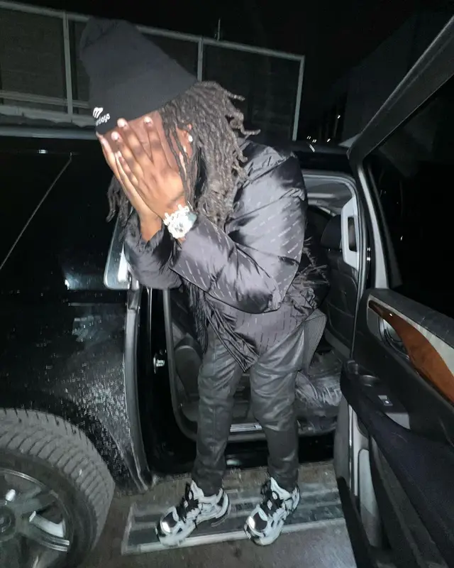Lucki outfit in Balenciaga, 2022
